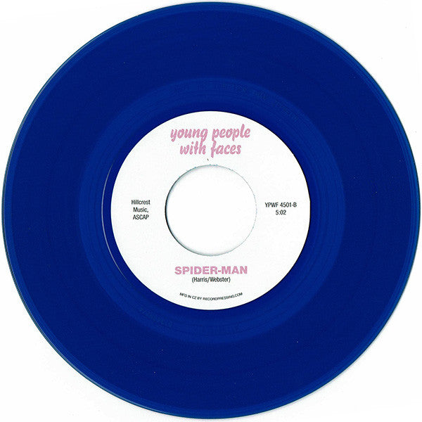 Young People With Faces : I Hate You (7", EP, Single, Blu)