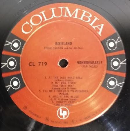 Eddie Condon And His All-Stars : Bixieland (LP, Album, RP)