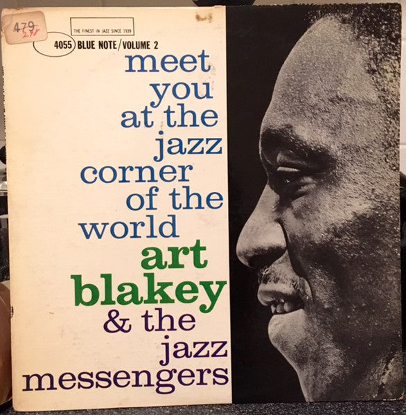 Art Blakey & The Jazz Messengers : Meet You At The Jazz Corner Of The World (Volume 2) (LP, Album, Mono, RP)