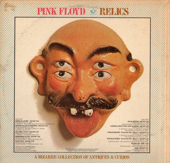 Pink Floyd : Relics (A Bizarre Collection Of Antiques & Curios) (LP, Comp, Jac)