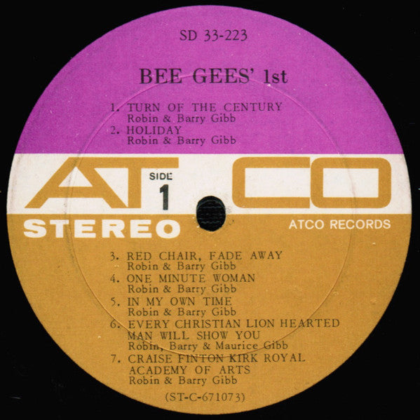 Bee Gees : Bee Gees' 1st (LP, Album, Pit)