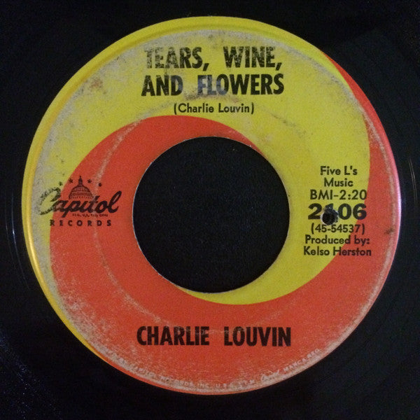 Charlie Louvin : Will You Visit Me On Sundays? (7", Single)