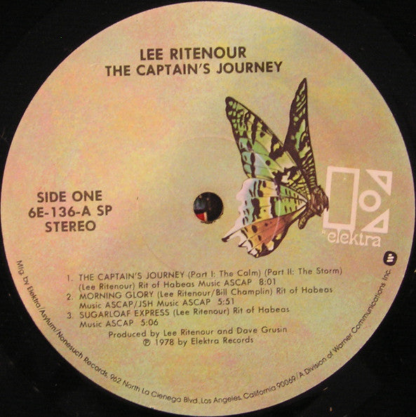 Lee Ritenour : The Captain's Journey (LP, Album, Spe)