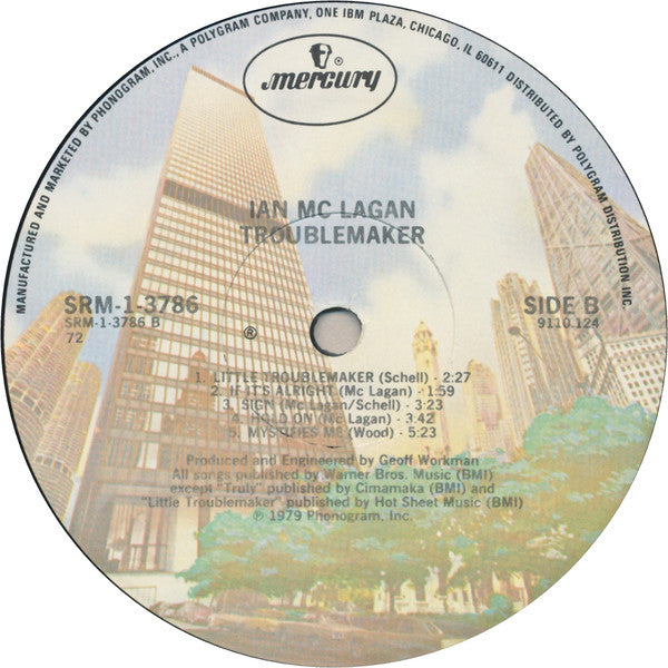 Ian McLagan : Troublemaker (LP, Album, 72 )