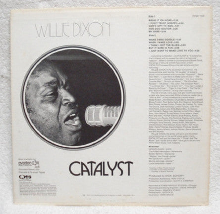 Willie Dixon : Catalyst (LP, Quad, Promo)