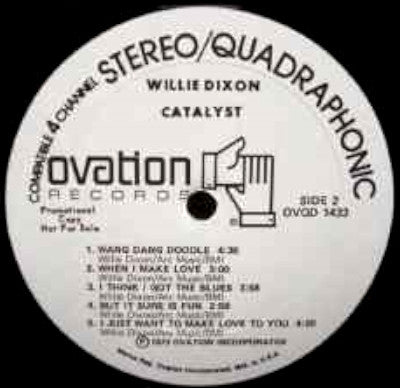 Willie Dixon : Catalyst (LP, Quad, Promo)