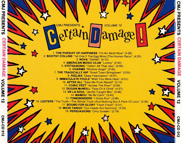 Various : CMJ Presents Certain Damage! - Volume 12 (CD, Comp, Promo)