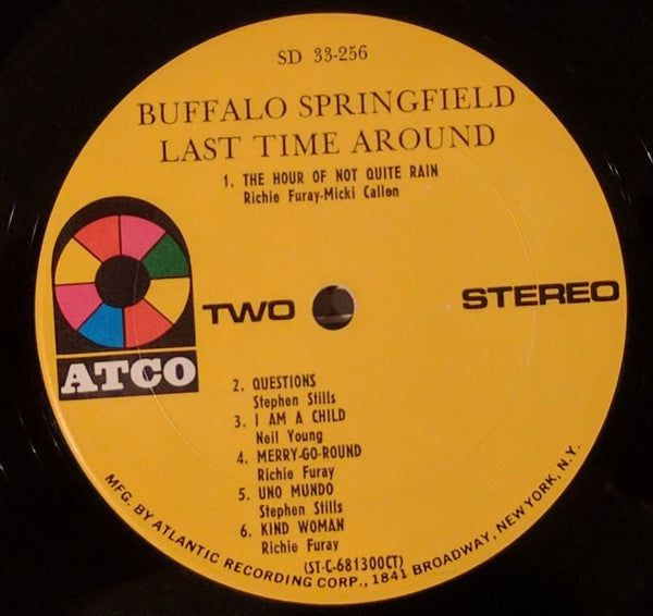 Buffalo Springfield : Last Time Around (LP, Album, RP, Ter)