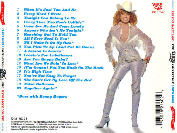 Dottie West : Are You Happy Baby? The Dottie West Collection (1976-1984) (CD, Comp)