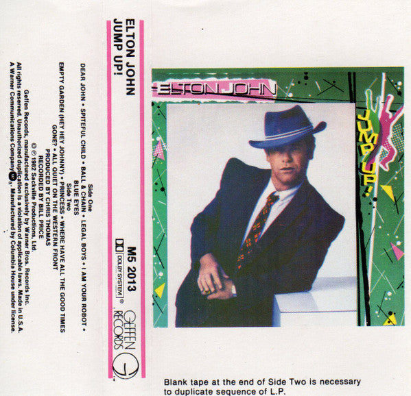 Elton John : Jump Up! (Cass, Album, Club)