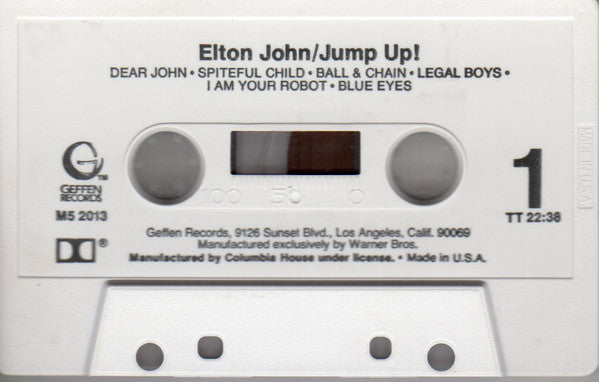 Elton John : Jump Up! (Cass, Album, Club)