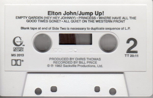 Elton John : Jump Up! (Cass, Album, Club)