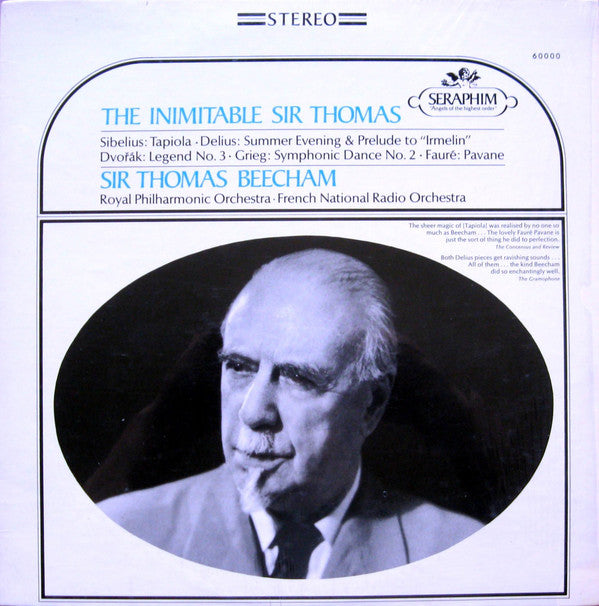 Sir Thomas Beecham, Royal Philharmonic Orchestra, French National Radio Orchestra* : The Inimitable Sir Thomas (LP, Album)