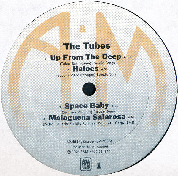 The Tubes : The Tubes (LP, Album, Pit)