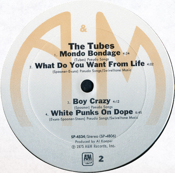 The Tubes : The Tubes (LP, Album, Pit)