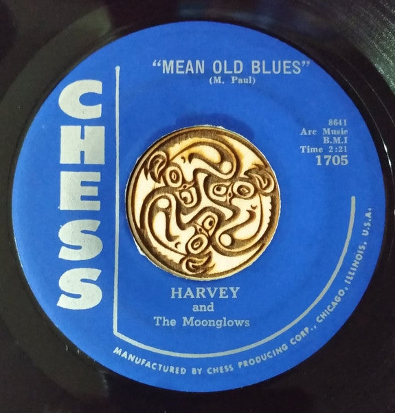 Harvey And The Moonglows* : Ten Commandments Of Love / Mean Old Blues (7")