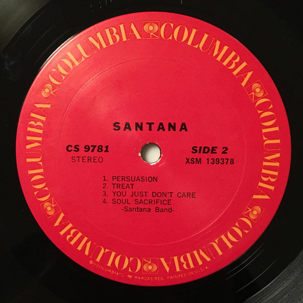 Santana : Santana (LP, Album, RP)