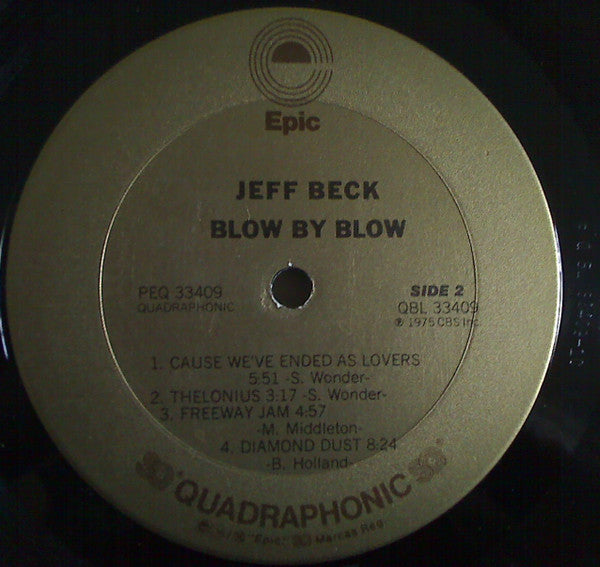 Jeff Beck : Blow By Blow (LP, Album, Quad, Ter)