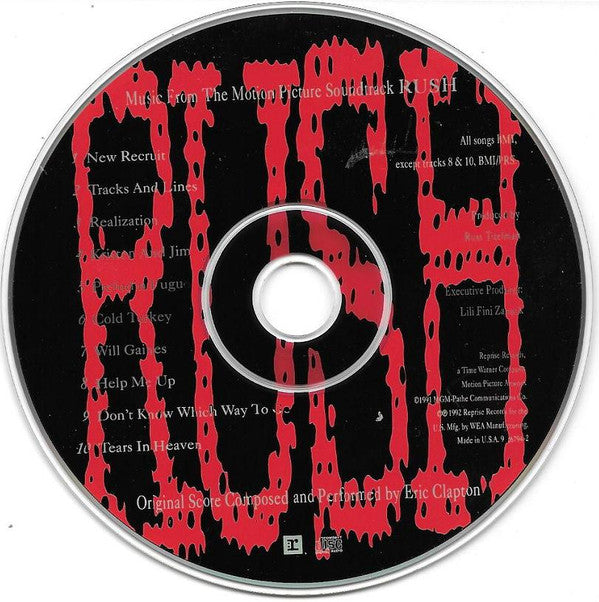 Eric Clapton : Music From The Motion Picture Soundtrack Rush (CD, Album, SRC)