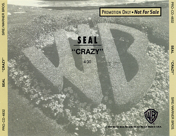 Seal : Crazy (CD, Single, Promo)