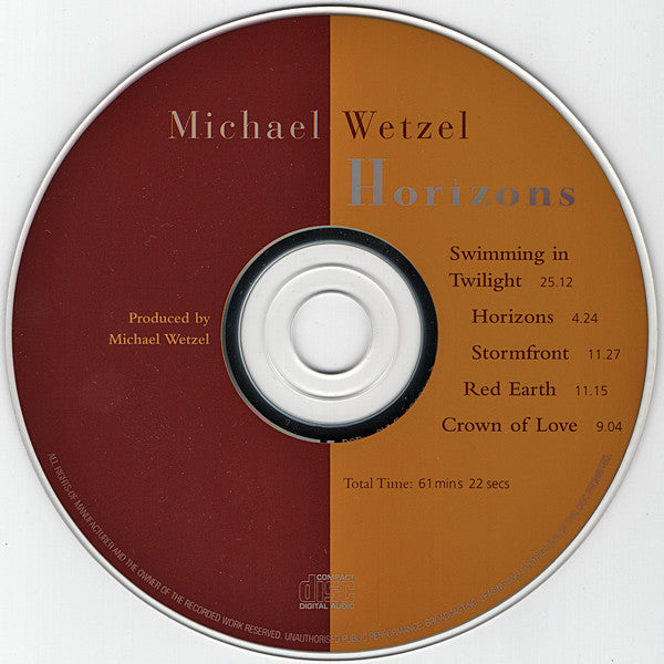 Michael Wetzel : Horizons (CD, Album)