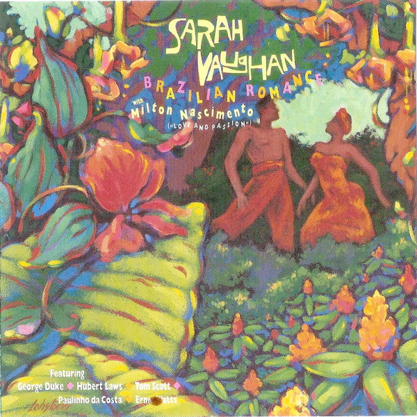 Sarah Vaughan With Milton Nascimento : Brazilian Romance (CD, Album, RE)