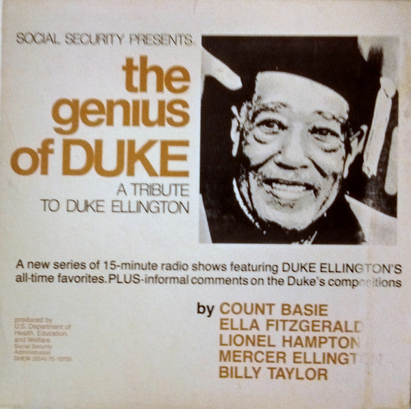 Duke Ellington : Social Security Presents: The Genius Of Duke (A Tribute To Duke Ellington) (7xLP, Comp, P/Mixed, Transcription + Box)