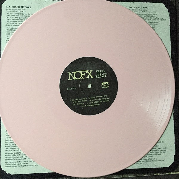 NOFX : First Ditch Effort (LP, Album, Ltd, Pin)