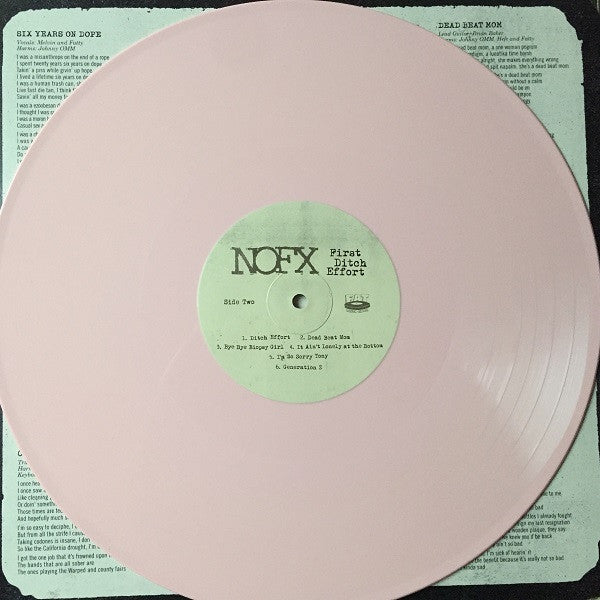 NOFX : First Ditch Effort (LP, Album, Ltd, Pin)