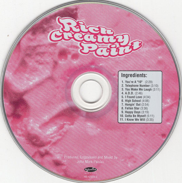 Rich Creamy Paint : Rich Creamy Paint (CD, Album)