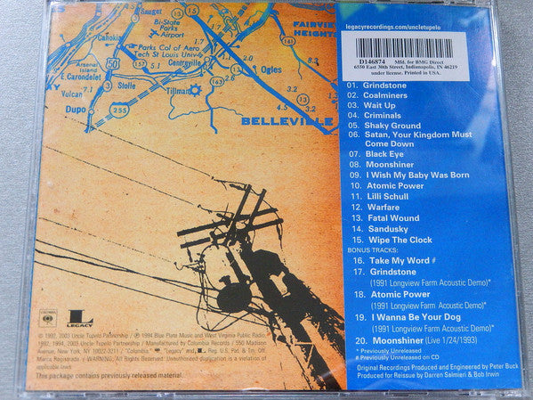 Uncle Tupelo : March 16-20, 1992 (CD, Album, Club, RE, RM)