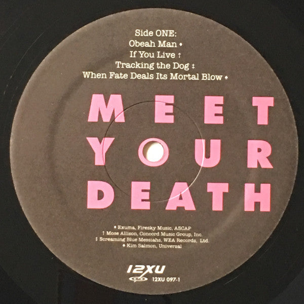 Meet Your Death : Meet Your Death (LP, Album)