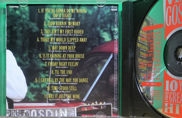 Vern Gosdin : 10 Years Of Greatest Hits Newly Recorded (CD, Album)