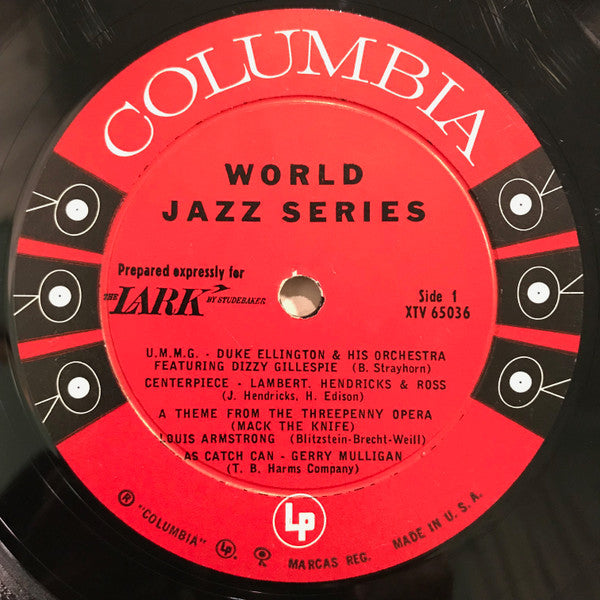Various : World Jazz Series (LP, Comp, Mono)