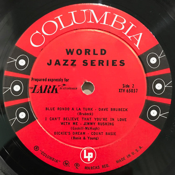 Various : World Jazz Series (LP, Comp, Mono)