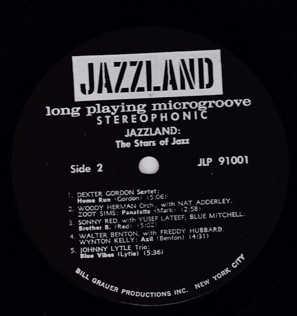 Various : Jazzland: The Stars Of Jazz 1961 (LP, Comp)