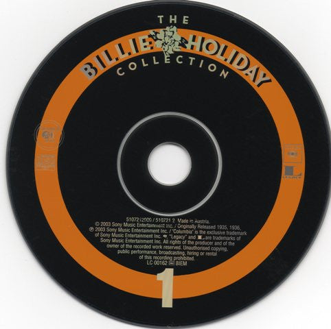 Billie Holiday : The Billie Holiday Collection - Vol. 1 (CD, Comp)