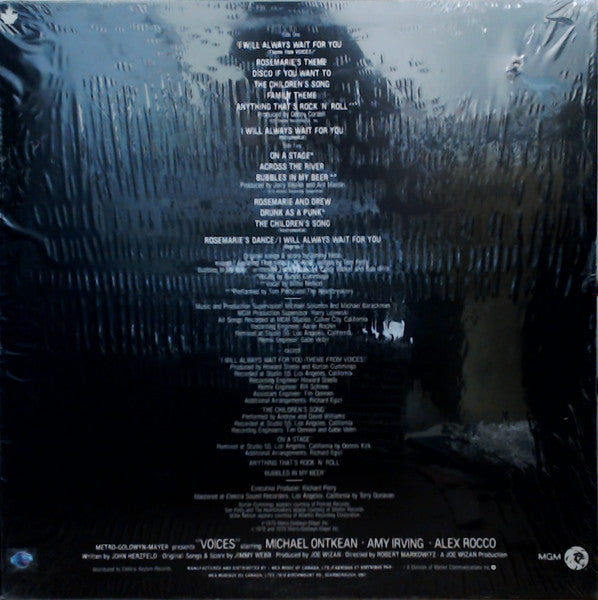 Jimmy Webb : Selections From The Motion Picture Soundtrack "Voices" (LP, Album)