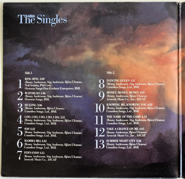 ABBA : The Singles (The First Ten Years) (2xLP, Comp, Spe)