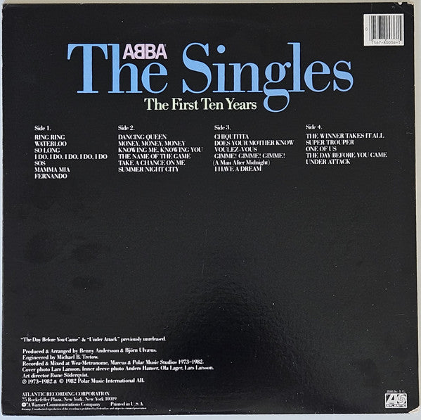 ABBA : The Singles (The First Ten Years) (2xLP, Comp, Spe)