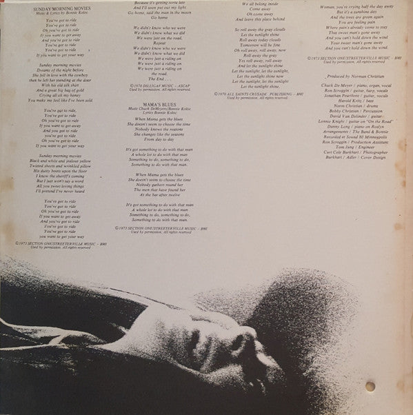 Bonnie Koloc : Bonnie Koloc (LP, Album, Quad, Promo, Tex)