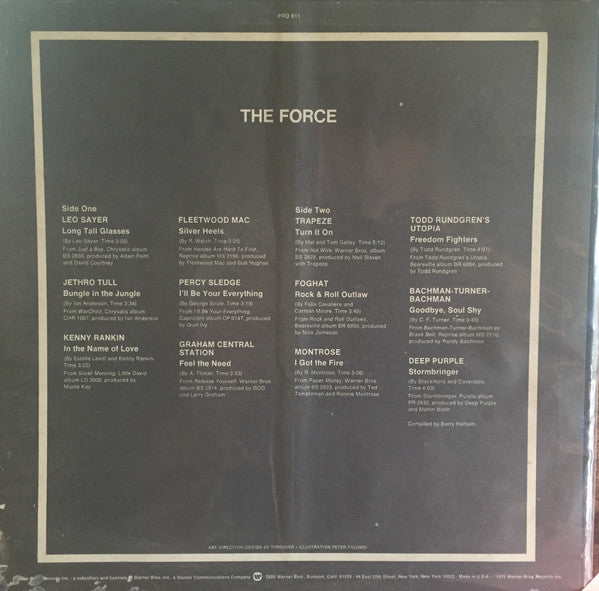 Various : The Force Volume 1 (LP, Comp)