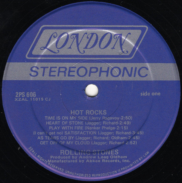 The Rolling Stones : Hot Rocks 1964-1971 (2xLP, Comp, RE, Hau)