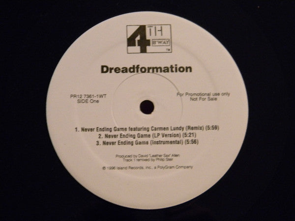 Dreadformation : Never Ending Game (12", Promo)
