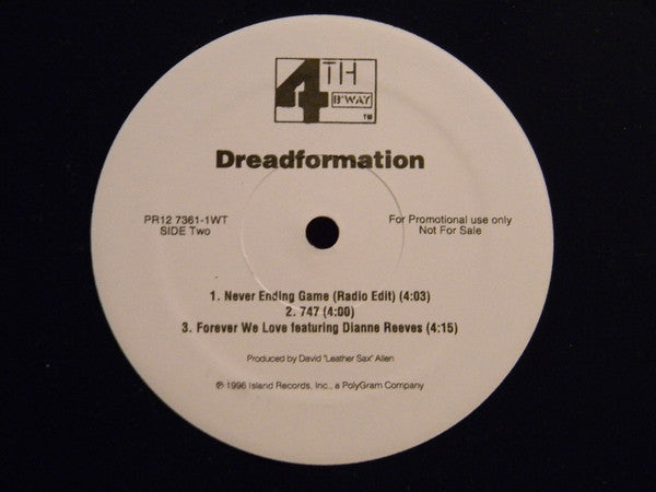 Dreadformation : Never Ending Game (12", Promo)