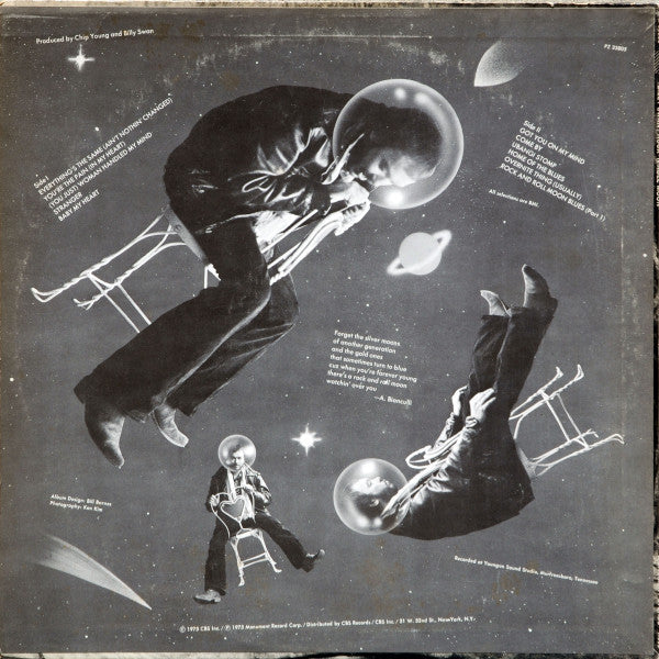 Billy Swan : Rock 'n' Roll Moon (LP, Album, San)