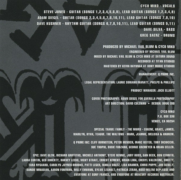 Cyco Miko : Lost My Brain! (Once Again) (CD, Album)