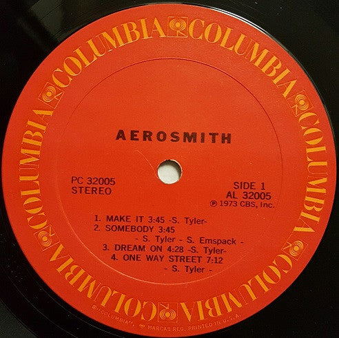 Aerosmith : Aerosmith (LP, Album, RE, XT,)