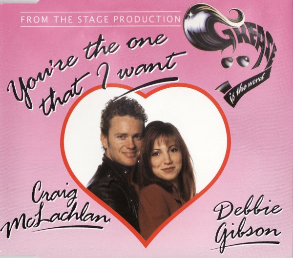 Craig McLachlan & Debbie Gibson : You're The One That I Want (CD, Maxi)