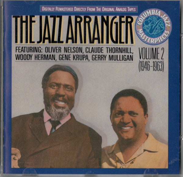 Various Featuring Oliver Nelson, Claude Thornhill, Woody Herman, Gene Krupa, Gerry Mulligan : The Jazz Arranger Volume 2 (1946-1963) (CD, Comp, Mono, RE, RM)